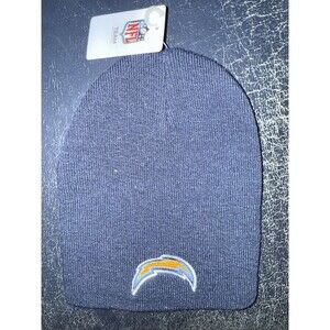 Los Angeles Chargers Hat Cap Beanie One Size Blue Yellow NFL Football Mens